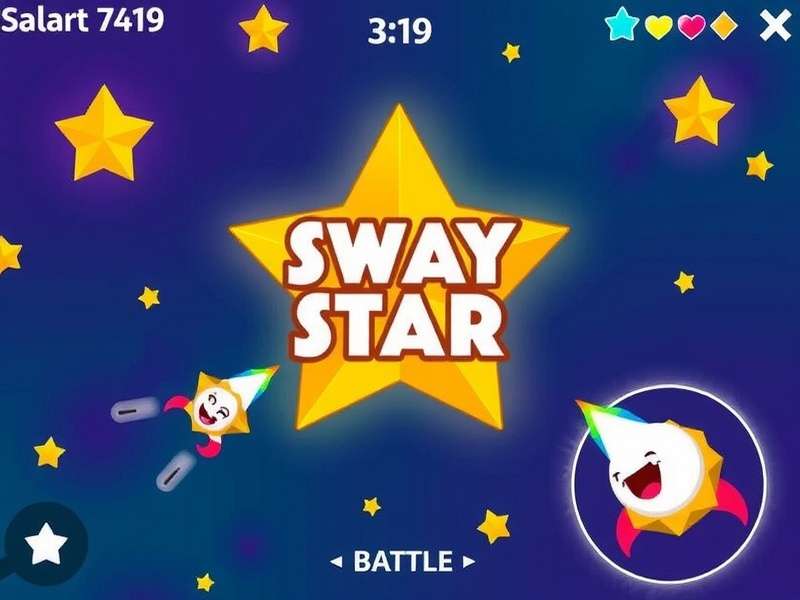 Sway Star Game Screenshot